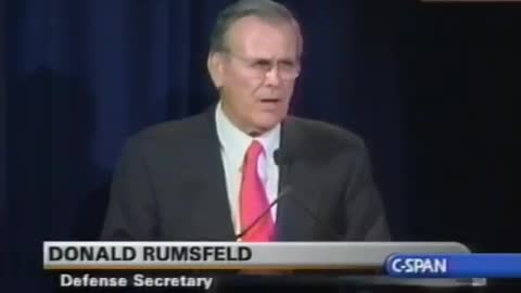 Donald Rumsfeld Lost 2.3 Trillion Dollars