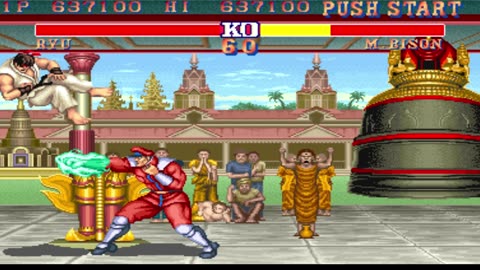 Ryu vs M. Bison