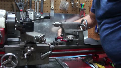 MT3 Facemill Arbor on Atlas Lathe