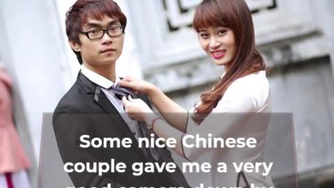 Chinese couple.