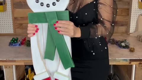 Christmas Countdown of CRAFTS Day 14 The Greatest SNOWMAN ⛄✨ #diy #snowman #christmascrafts