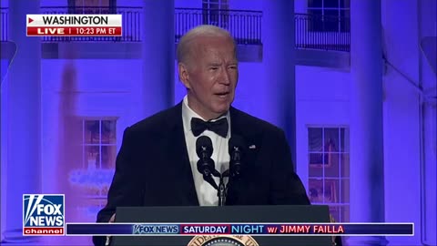 Biden dunks on himself, Trump at White House Correspondents' Dinner