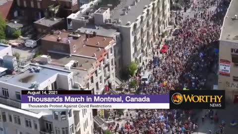 Hundreds of thousands protest all over the world!