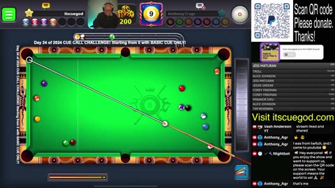 The 8 Ball & 9 Ball Pool LIVE Show with ITSCUEGOD