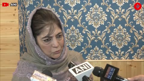 Israel-Palestine Conflict_ PDP chief Mehbooba Mufti On the Israel Palestine Conflict