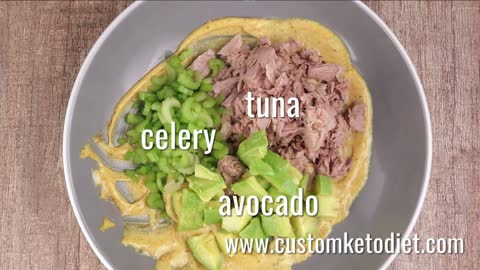 How to make Keto curry - Spiked tuna & Avocado salad