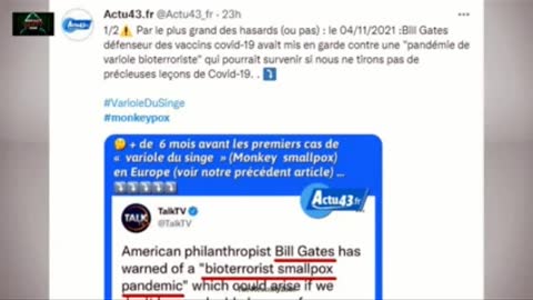 BILL GATES COMME ATTALI, NOUS GRATIFIENT TOUJOURS DE LEURS DONS DE DEVINS... INCROYABLE NON ???