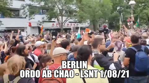 Ordo Ab Chao Berlin Protest 1st August 2021