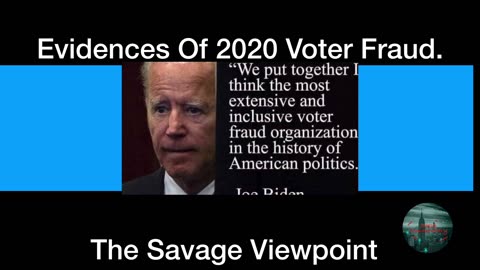 Revisit Voter Fraud 2020