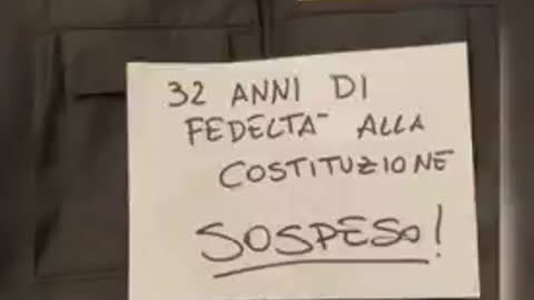 ONORE E RISPETTO A CHI NON SI PIEGA AL RICATTO DEL GOVERNO, DIMOSTRANDOSI DEGNI DELLA REPUBBLICA