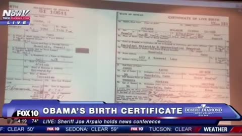 Experts CONFIRM Barack Obama Birth Certificate is FAKE