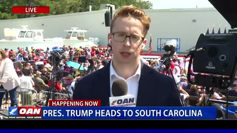 One America News Network-President Trump Heads To South Carolina