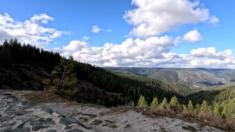 Vista Point 1 Highway 20 Nevada County California USA Earth