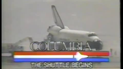 NBC News First Space Shuttle Landing 4-14-1981