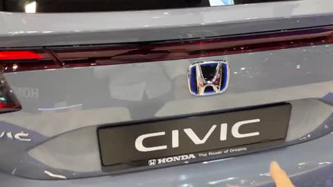 New HONDA CIVIC SPORT 2023 - first REVIEW (exterior, interior, trunk space)-20