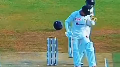 Funny moments of test match