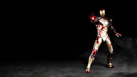 The Avengers: iron man fighting scene