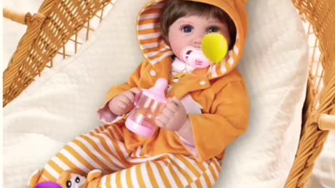 "Balloons X Dots X Stripes"Fire Fox Reborn Baby"Come See🎈🧸🧡🦊🎶🎤