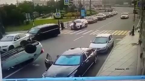 Scooter rider caused an accident