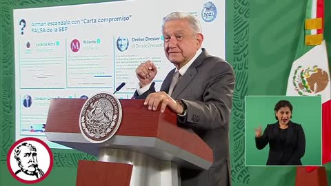 AMLO se lanza contra Dresser y López Dóriga en la mañanera