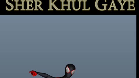 Sher Khul Gaye #3dAnimation #VFX #attitude #dance