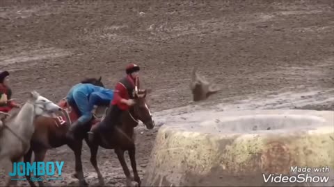 Breakdown of Buzkashi, game played with dead goats?