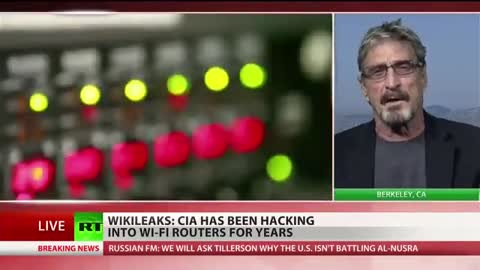 Mcafee discusses Operation Cherry bomb a C I A Hack