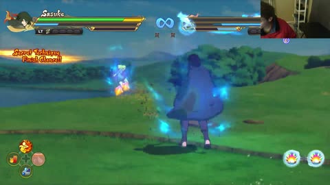 Sasuke Uchiha VS Delta In A Naruto x Boruto Ultimate Ninja Storm Connections Battle