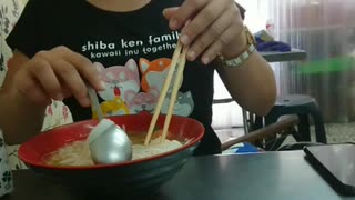 The ending when the brother took his sister to eat