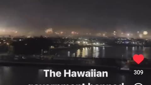 Hawaii Outlawed New Years Fireworks