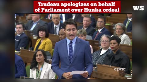 Trudeau apologizes on behalf of Parliament over Hunka ordeal