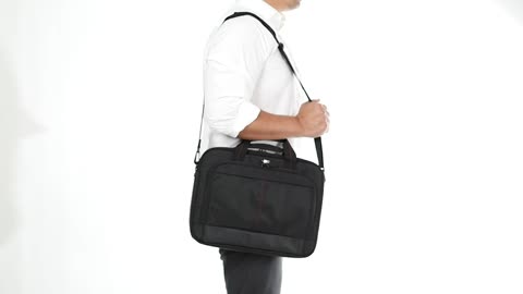 Classic Slim Briefcase Messenger Bag