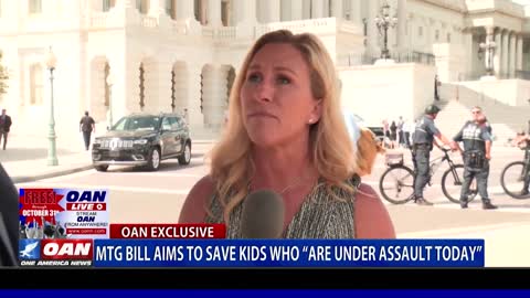 MTG bill aims to save kids who "are under assault today"