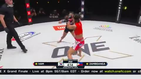 She Left NO DOUBT 👊 Ham Seo Hee's Fiery Rematch With Denice Zamboanga