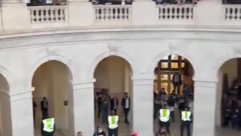 The United States Capitol has been taken over inside and outside by pro-Palestine protesters