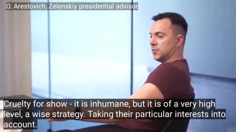 Ukrainian presidential advisor worships ISIL (ISIS) cruelty