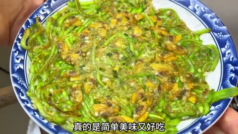 Chaoshan home-cooked seasonal dish: loofah and clams, crispy, tender, fresh and not greasy