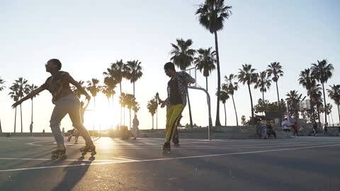 Cool RollerBlading