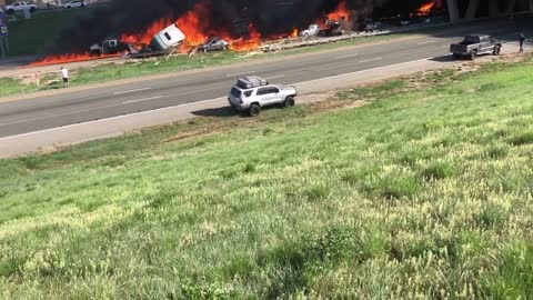 Aftermath of an Awful Accident in Colorado