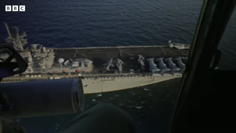 On board US warships guarding against Houthi attacks