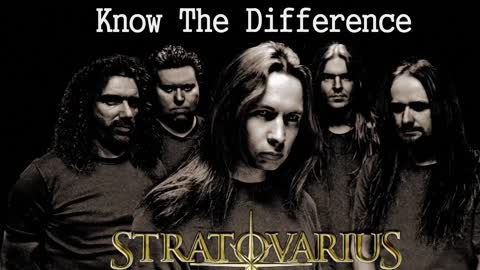 Stratovarius -know The Difference (Backing Track)