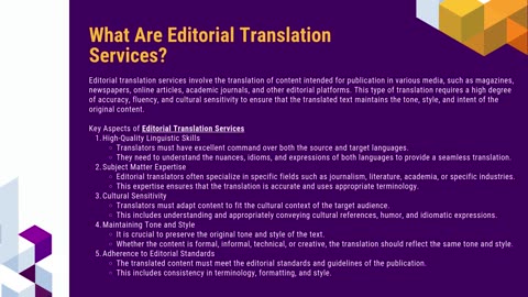 Editorial Translation Services: Ensuring Quality and Accuracy in Global Communication