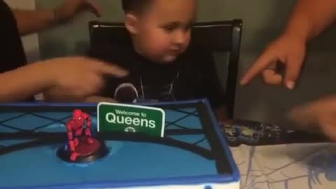 Kid Birthday Fail