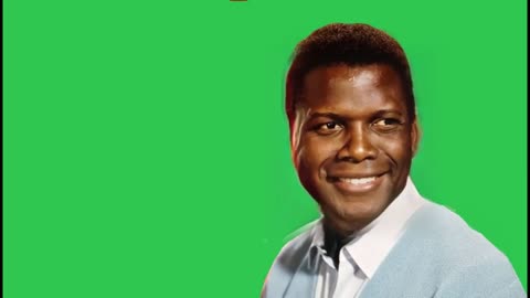 Sidney Poitier Deep Fake Green Screen