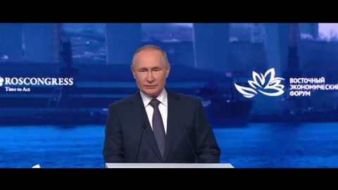 Putin says, "Trust in dollar gone"