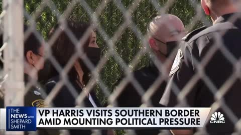 Vice President Kamala Harris tours facilities along southern border