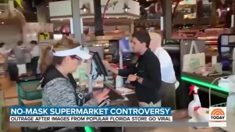 Shepard Smith - FULL PANIC - MASKLESS Supermarket in Florida!