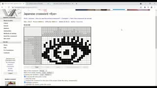 Nonograms - Eye 2