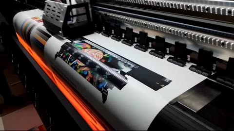 Panaflex printer with i3200 double head