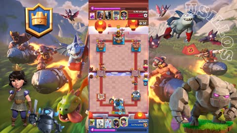 FACE a 7000 in a fast-paced BATTLE and THIS happens! 👈 | CLASH ROYALE by USILLOS 2022 ✌